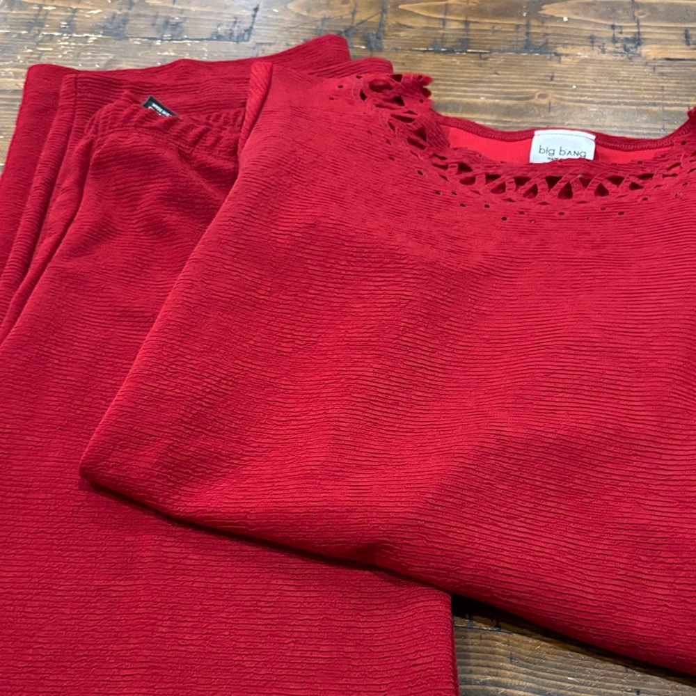 Big Bang Red Pantsuit for Women